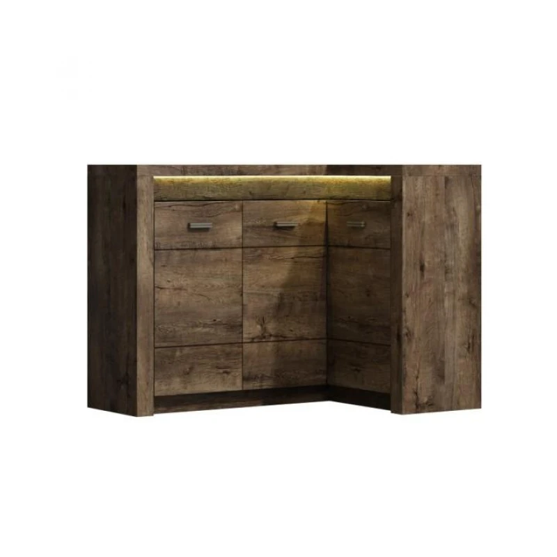 Rohová komoda INFINITY 15 Tempo Kondela Jaseň tmavý