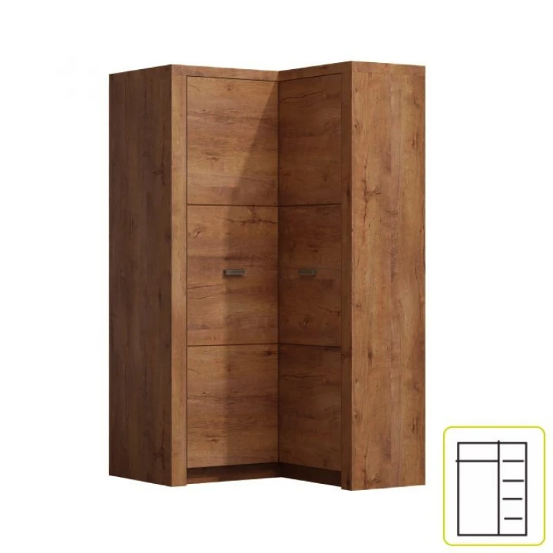 Rohová skriňa INFINITY 14 Tempo Kondela Jaseň svetlý