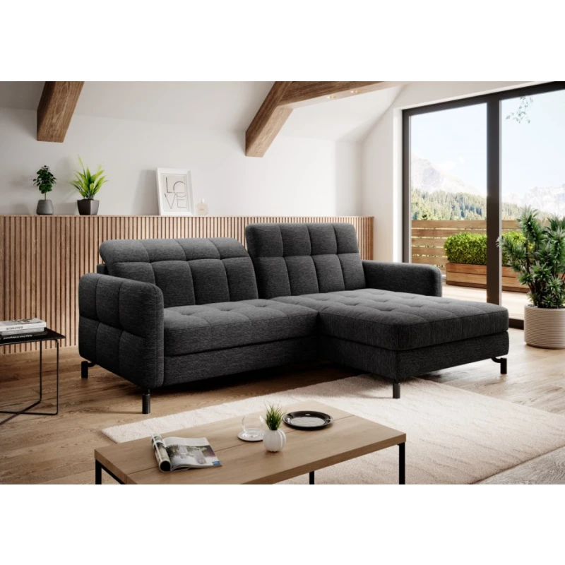 Rozkladacia sedacia súprava LORELLE Eltap Berlin 02 - čierna