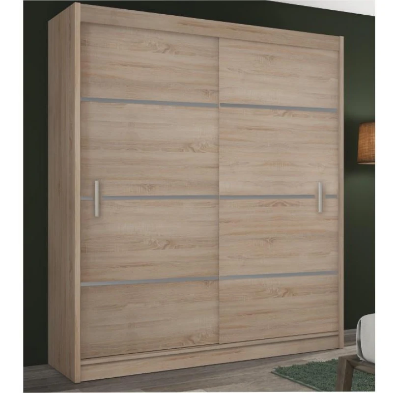 Šatníková skriňa MERINA 203 Tempo Kondela Dub sonoma