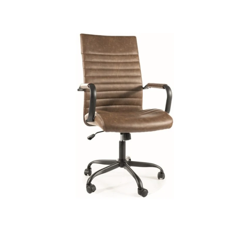 Signal Kancelárske kreslo Q-306 | hnedá