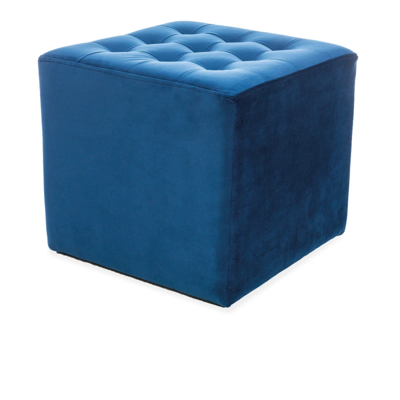 Signal Taburetka LORI VELVET Farba: Bluvel 86 / granátová modrá