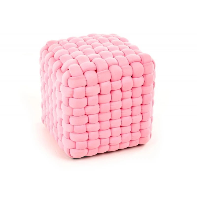 Taburet RUBIK Halmar Svetlo ružová