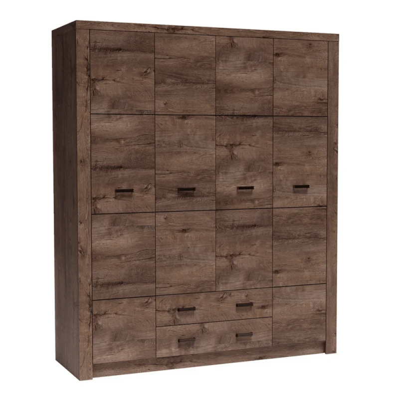 Vešiaková skriňa INFINITY 18 Tempo Kondela Jaseň tmavý