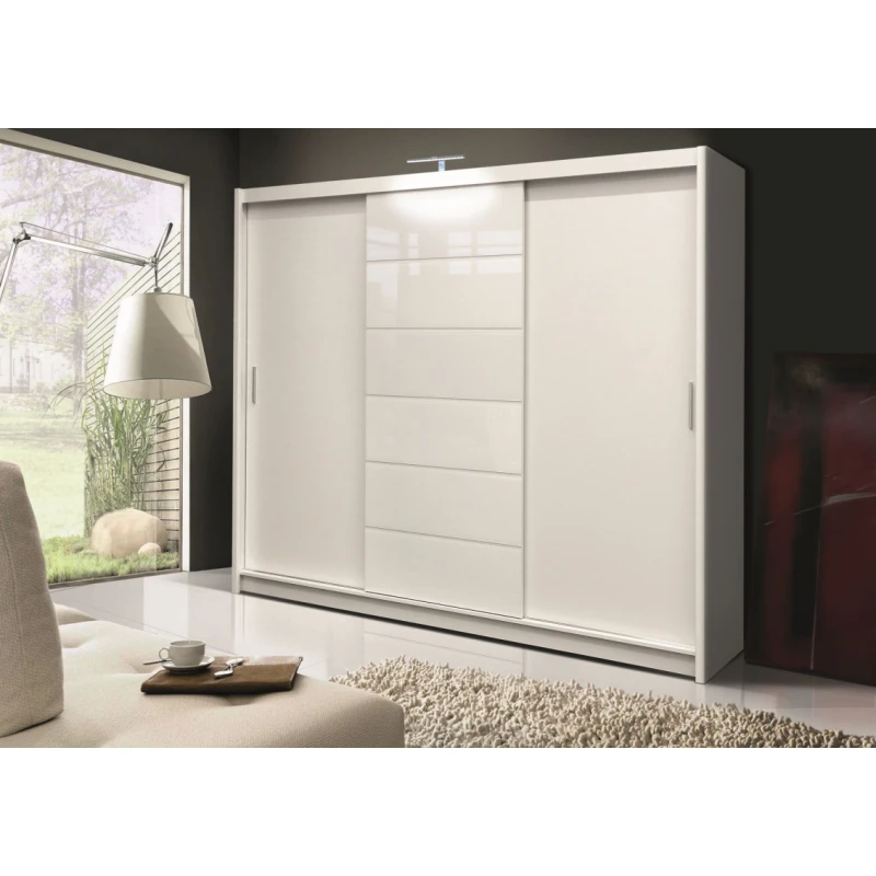 Zasúvacia skriňa MALIBU Farba: Biela