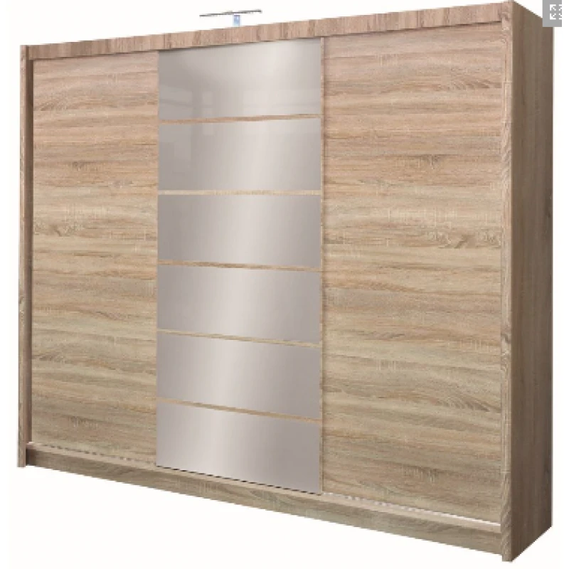 Zasúvacia skriňa MALIBU Farba: dub sonoma